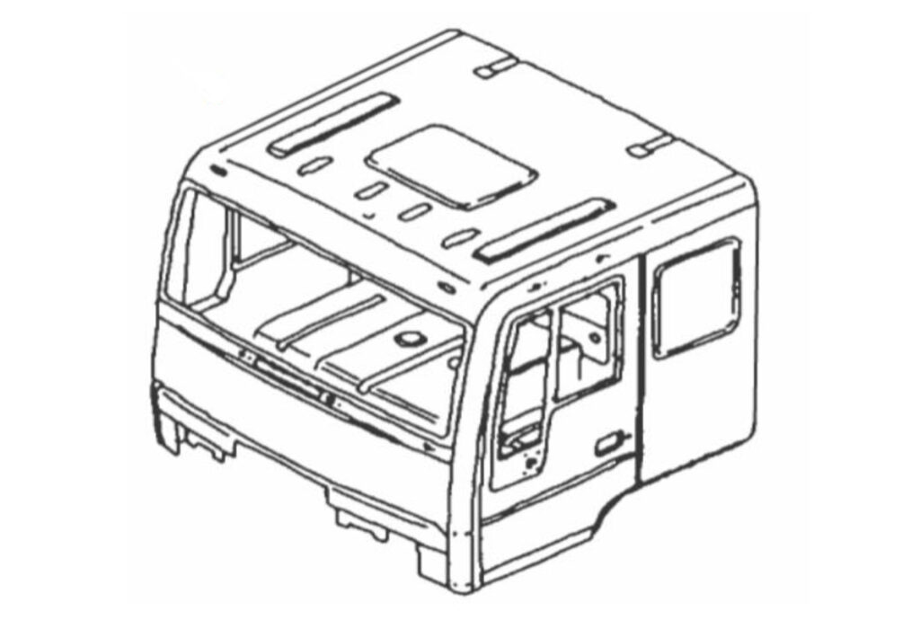 Man Truck Cabin And Door Parts